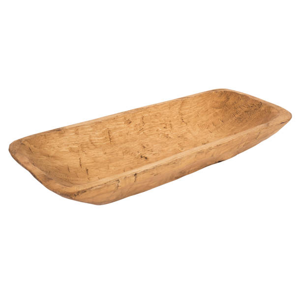 Gracie Oaks Tymvou Wood Decorative Bowl & Reviews Wayfair
